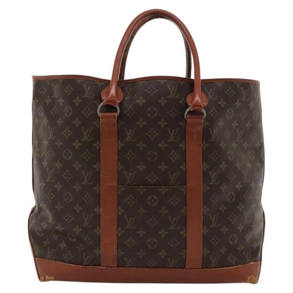 LOUIS VUITTON Monogram Sac Weekend GM Tote Bag M42420 LV Auth 117783 - Picture 2 of 16